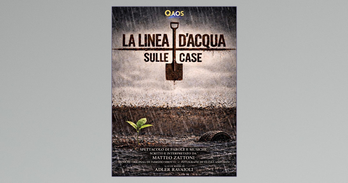 La linea d’acqua sulle case