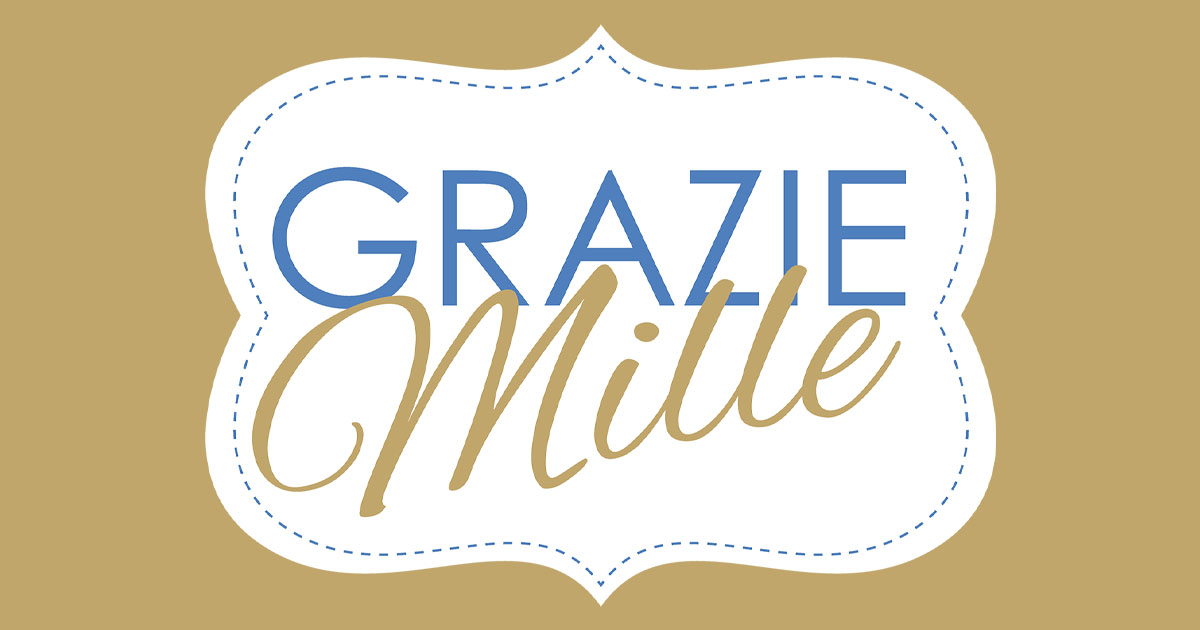 Grazie Mille